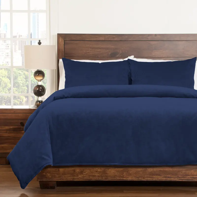 Padma Blue Bell 4 Piece King Bedding Collection