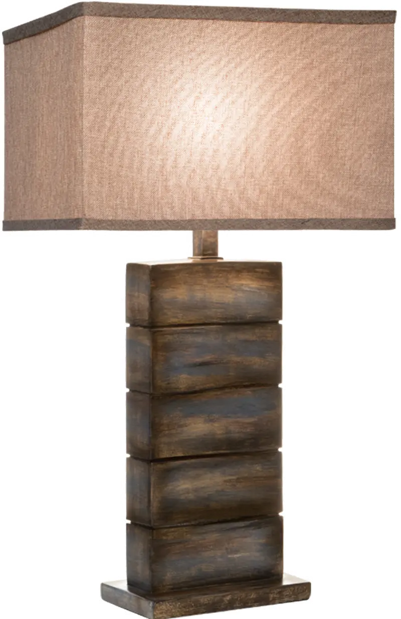 Brown Table Lamp