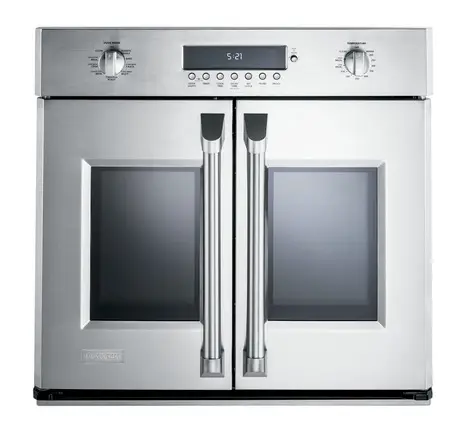 ZET1FHSS Monogram 30 Inch French-Door Smart Single Wall Oven - 5.0 cu. ft. Stainless Steel-1