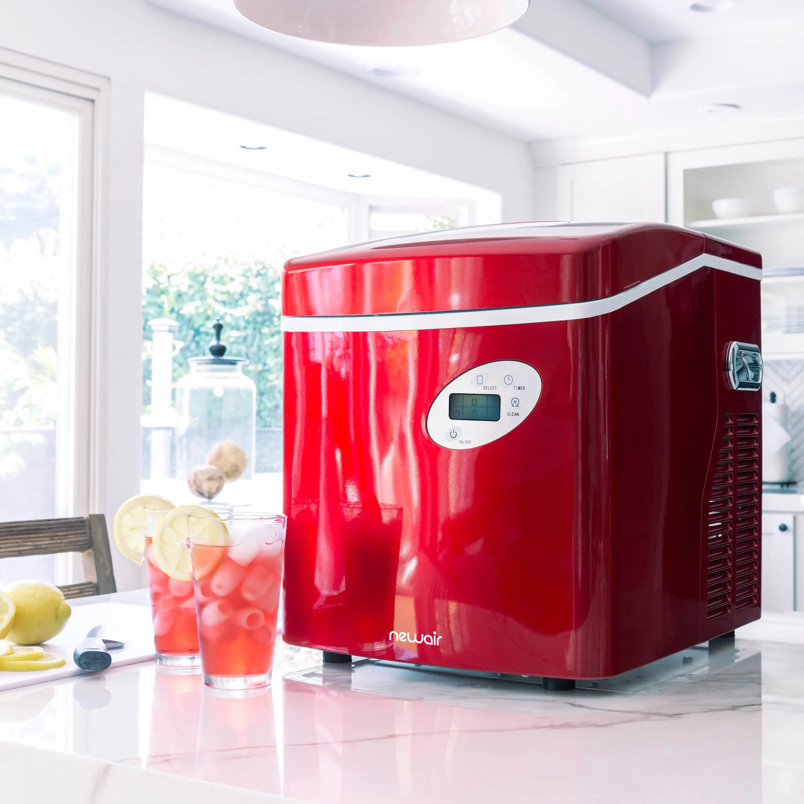 AI-215R Newair Countertop Ice Maker - Red-2
