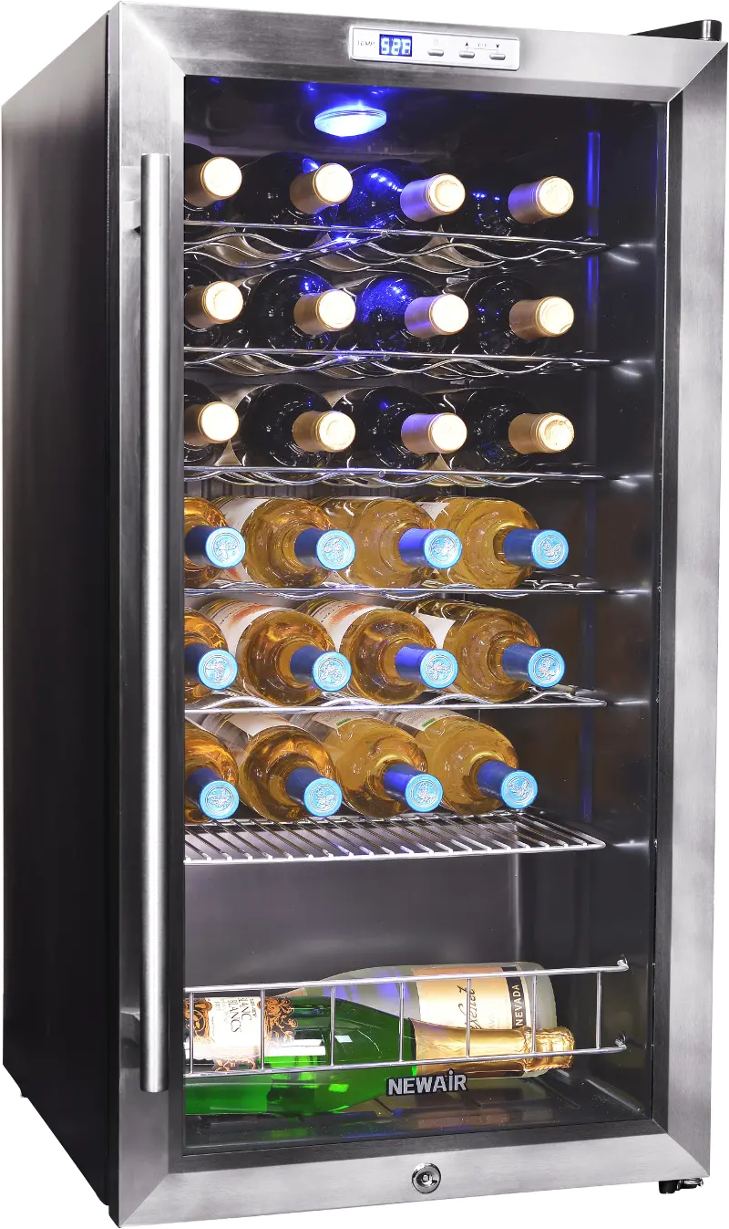 NewAir 27 Bottle Compressor Wine Cooler