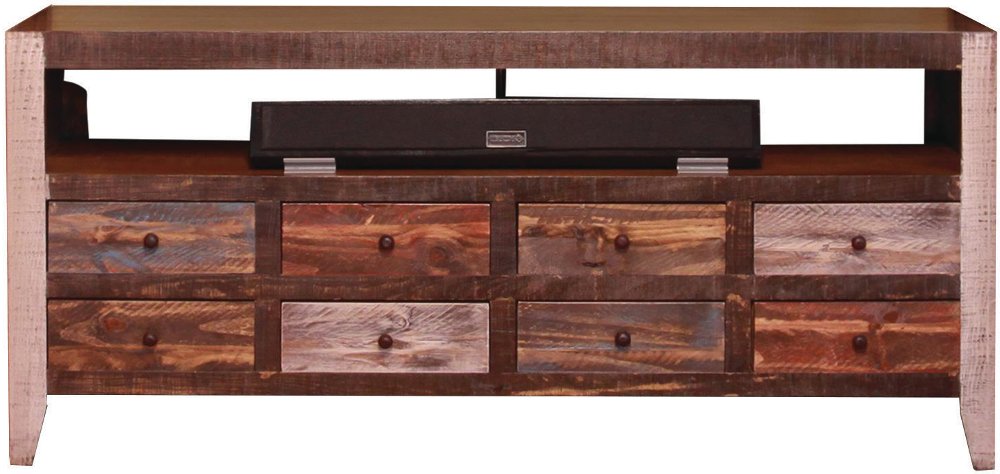 Antique Pine 61" TV Stand