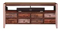 Antique Pine 61  TV Stand
