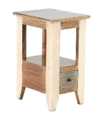 Antique Rustic Side Table