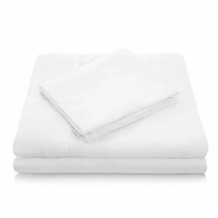 White California King 4 Piece Sheet Set - Woven Tencel-1
