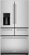 KRMF706ESS KitchenAid 25.8 cu ft French Door Refrigerator - Stainless Steel