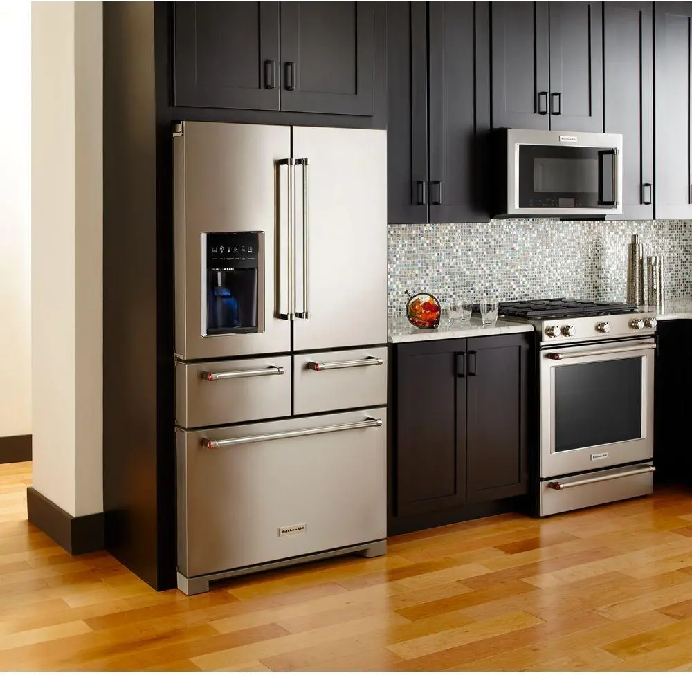 KRMF706ESS KitchenAid 25.8 cu ft French Door Refrigerator - Stainless Steel-6