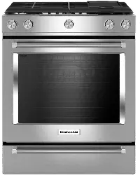 KSGB900ESS KitchenAid 6.5 cu ft Gas Range - Stainless Steel