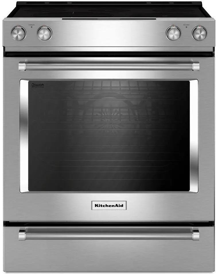 KSEG700ESS KitchenAid Electric Range with EasyConnect Conversion - 6.4 cu. ft. Stainless Steel-1