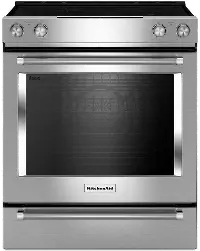 KSEG700ESS KitchenAid Electric Range with EasyConnect Conversion - 6.4 cu. ft. Stainless Steel