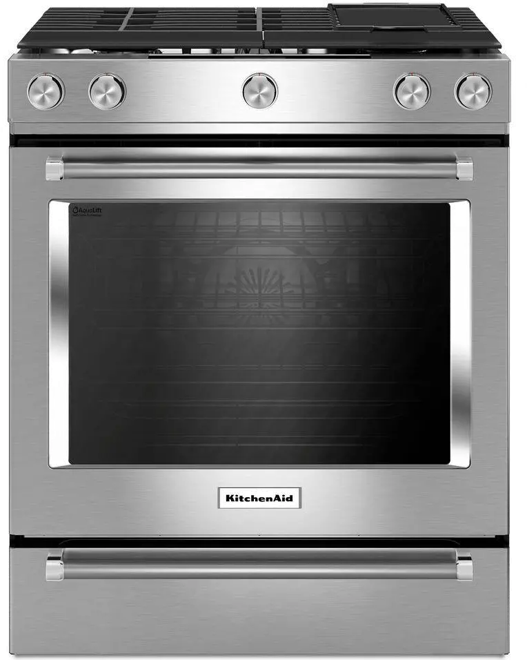 KSDB900ESS KitchenAid 7.1 cu ft Dual Fuel Range - Stainless Steel-1