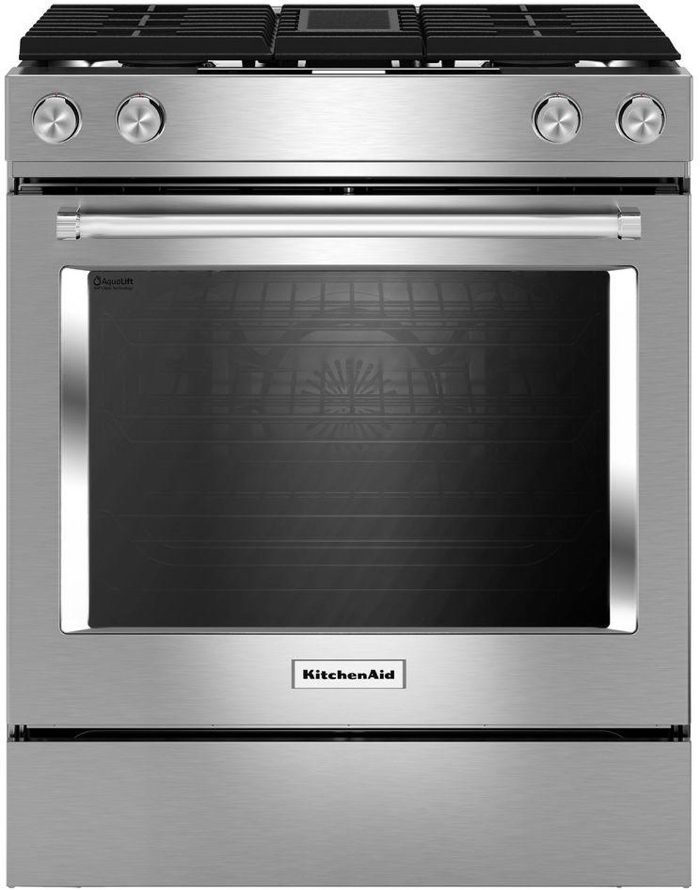 KitchenAid 6.4 cu ft Dual Fuel Range - Stainless Steel