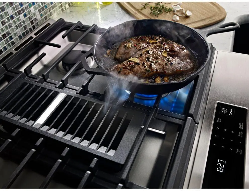 KSDG950ESS KitchenAid 6.4 cu ft Dual Fuel Range - Stainless Steel-4