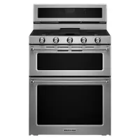 KFGD500ESS KitchenAid 6.0 cu ft Double Oven Gas Range - Stainless Steel