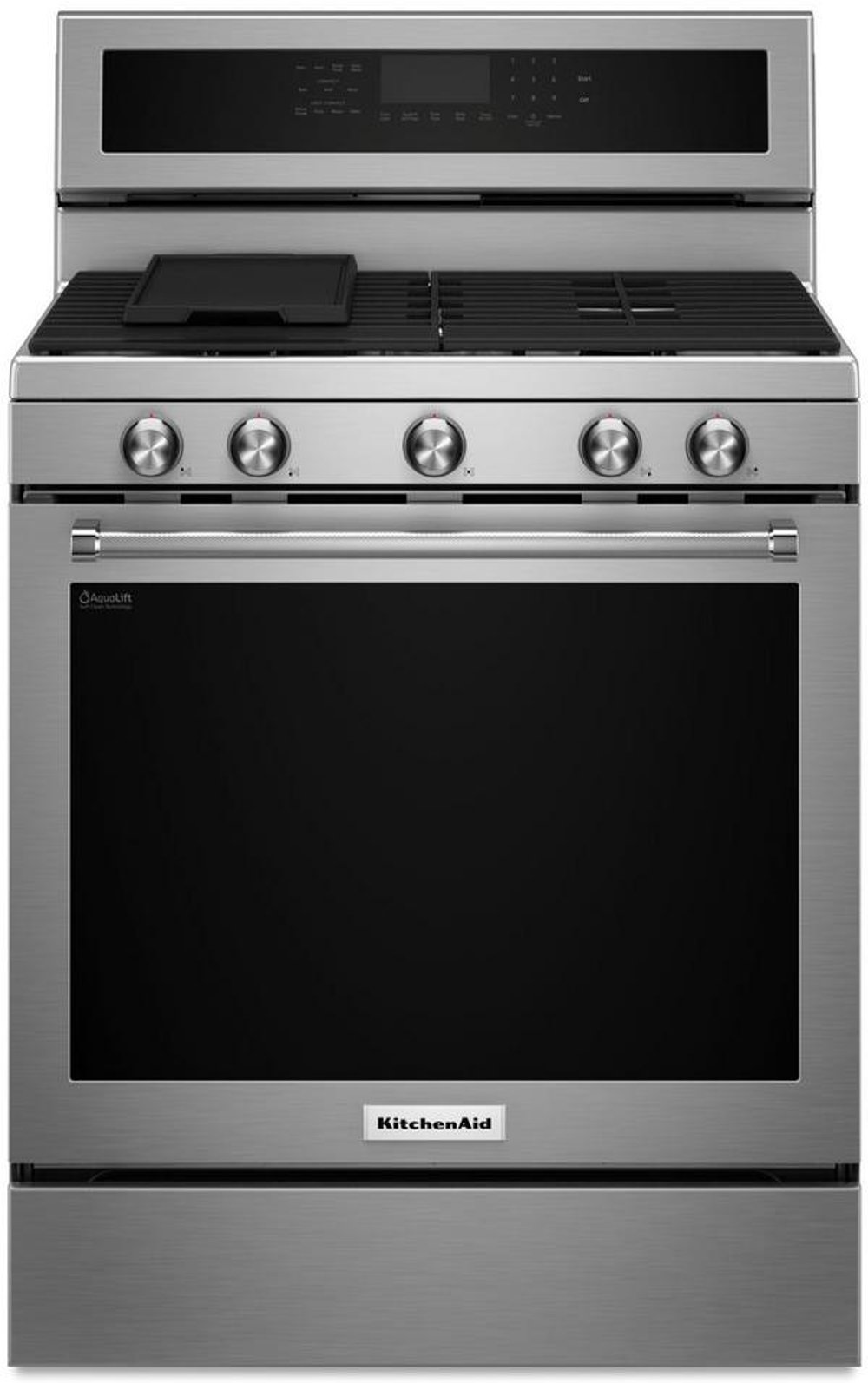 KitchenAid 5.8 cu ft Gas Range - Stainless Steel