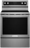 KFEG500ESS KitchenAid Electric Range with Even-Heat True Convection - 6.4 cu. ft. Stainless Steel