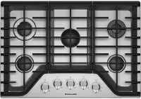 KCGS356ESS KitchenAid 36 Inch Gas Cooktop - Stainless Steel
