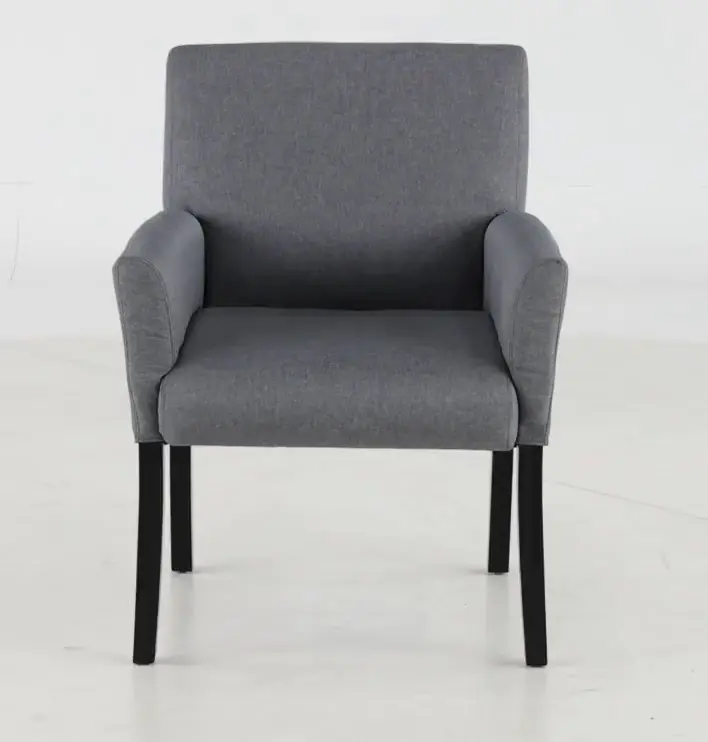 Contemporary Gray Guest Chair-4