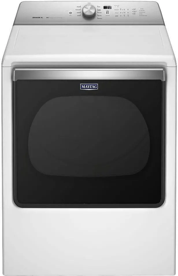 MEDB835DW Maytag Electric Dryer - 8.8 cu. ft. White-1