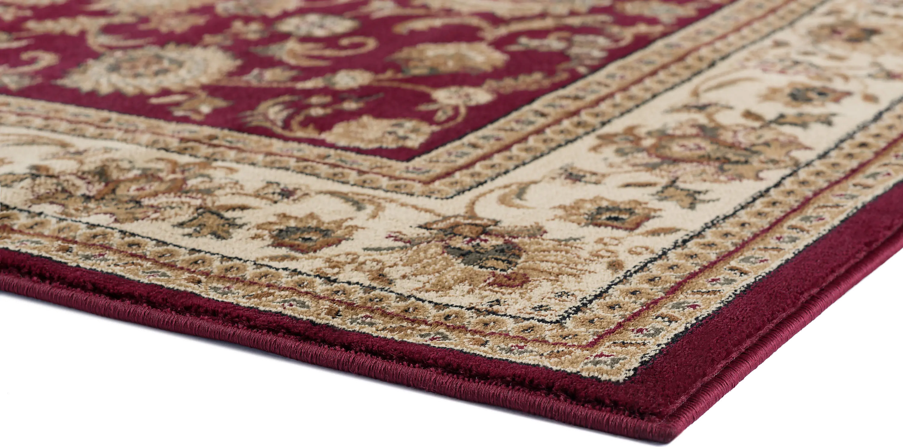 SNS47208x11 8 x 10 Large Red and Beige Area Rug - Sensation-4