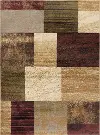 ELG52105x7 Elegance 5 x 7 Brown, Red, and Green Area Rug