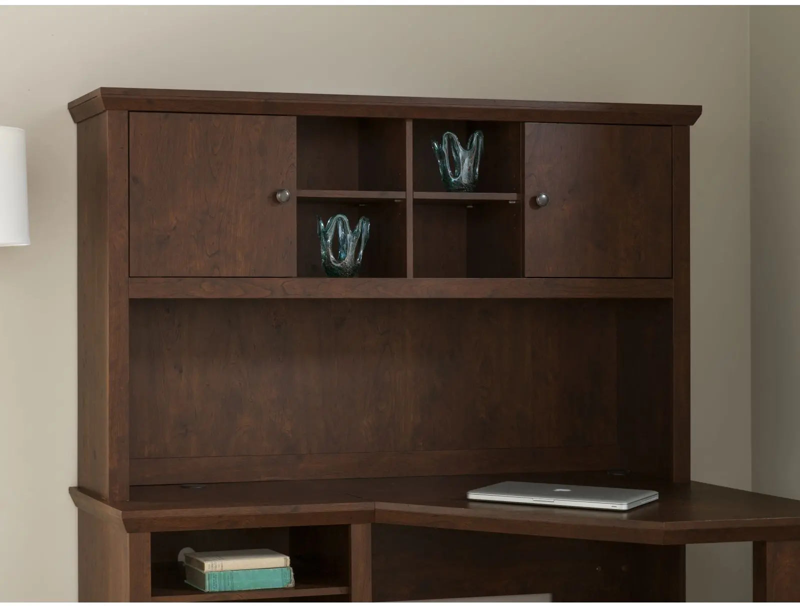 WC40331-03 Yorktown Cherry Hutch (60 Inch) - Bush Furniture-2