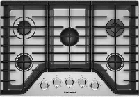 KCGS350ESS KitchenAid 30 Inch Gas Cooktop - Stainless Steel