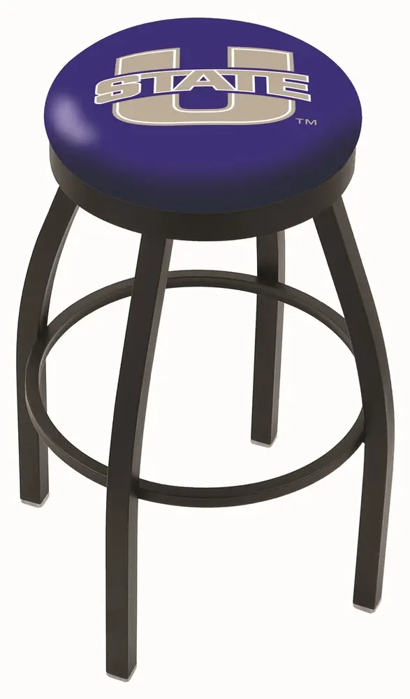Black Swivel Bar Stool - USU-1