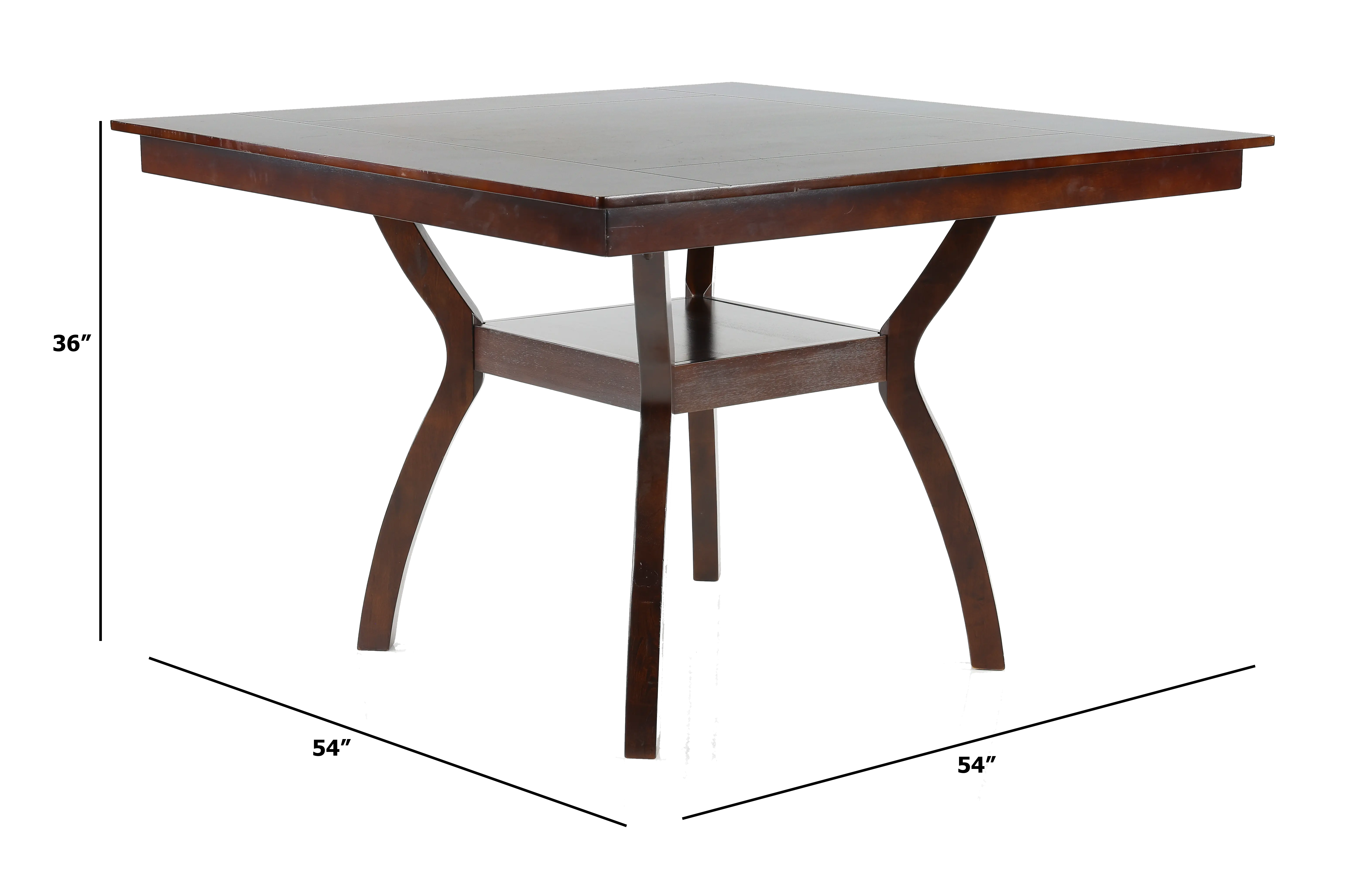 Brent Brown Counter Height Dining Table-3