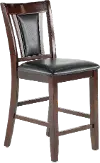 Brent Dark Cherry Counter Height Stool