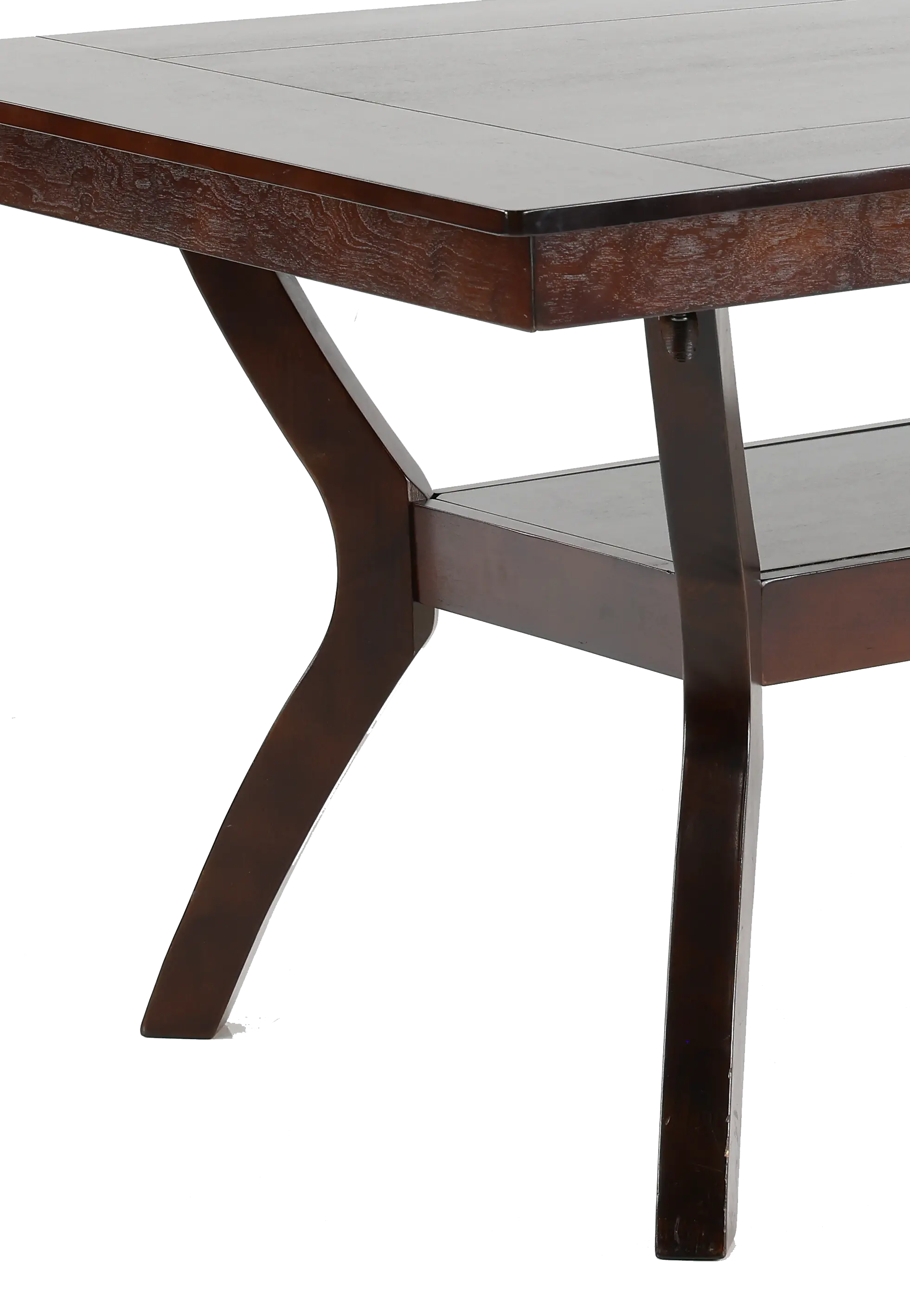 Brent Dark Cherry Dining Table-6