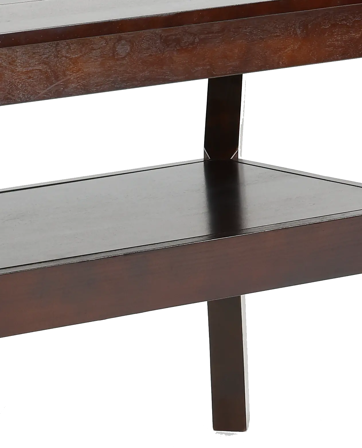 Brent Dark Cherry Dining Table-7