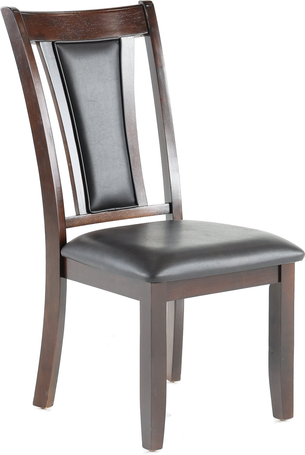 Brent Black and Brown Dining Chair