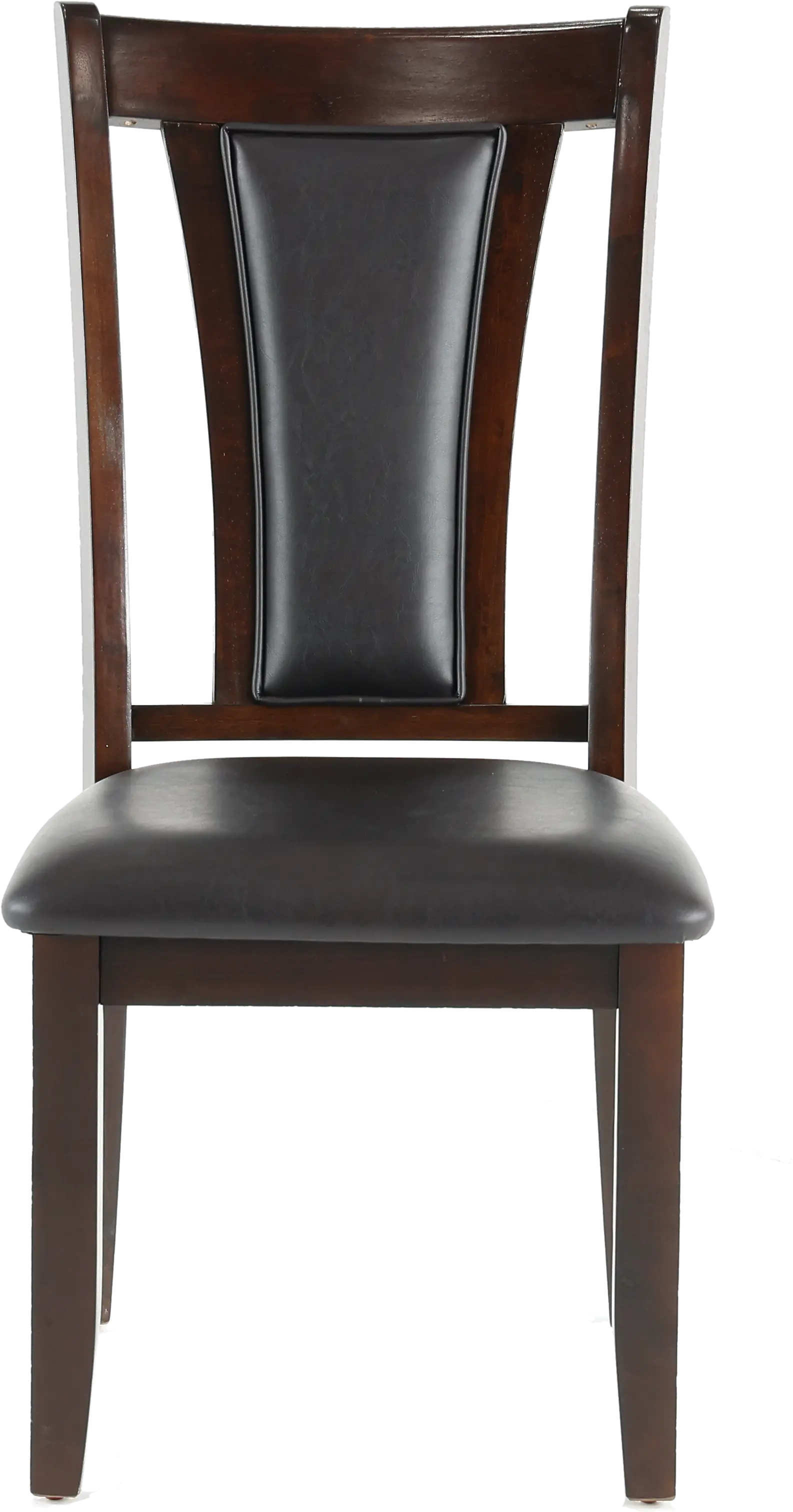 Brent Black and Brown Dining Chair-4