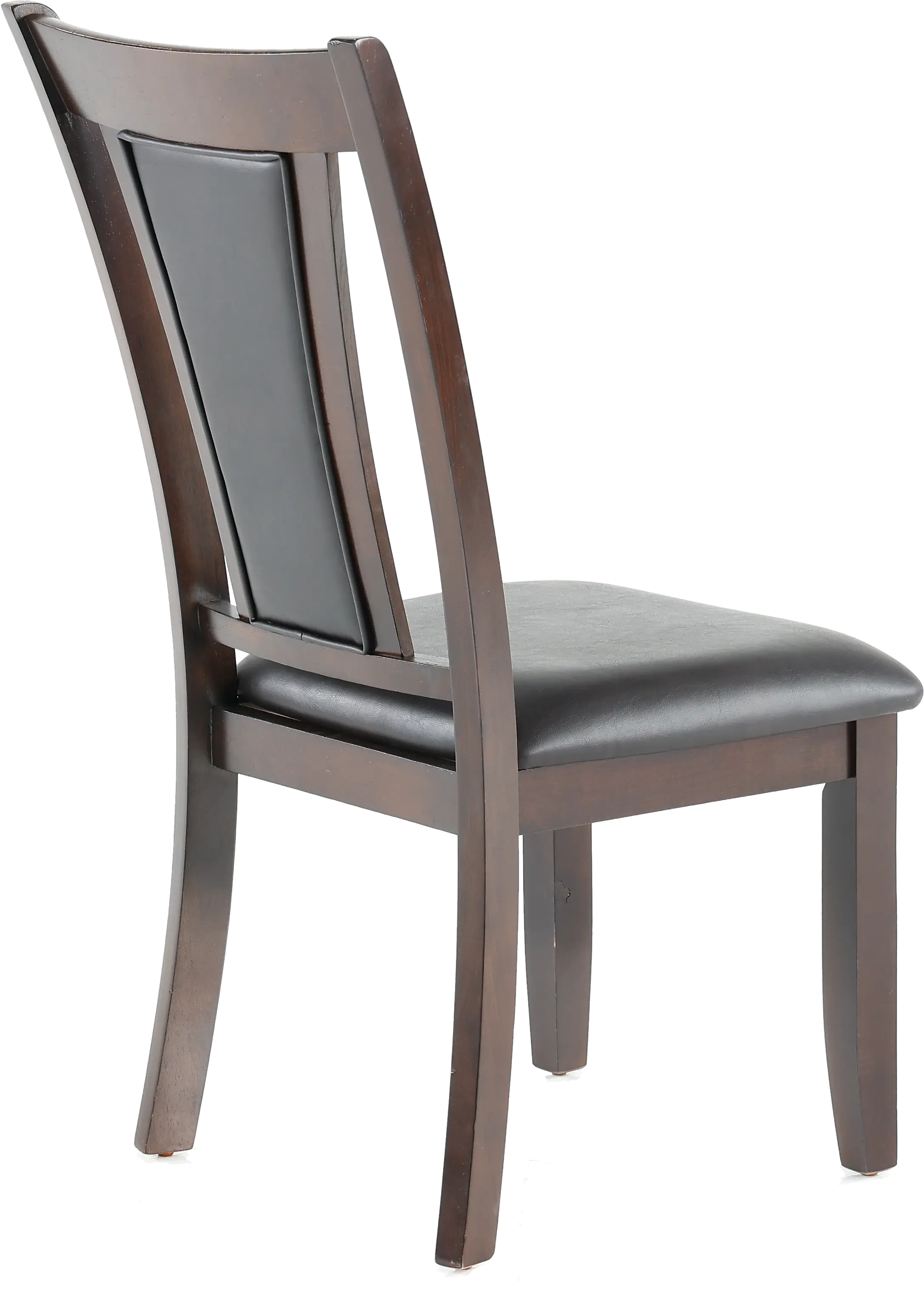 Brent Black and Brown Dining Chair-7