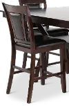 Brent Dark Cherry 5 Piece Counter Height Dining Set-6
