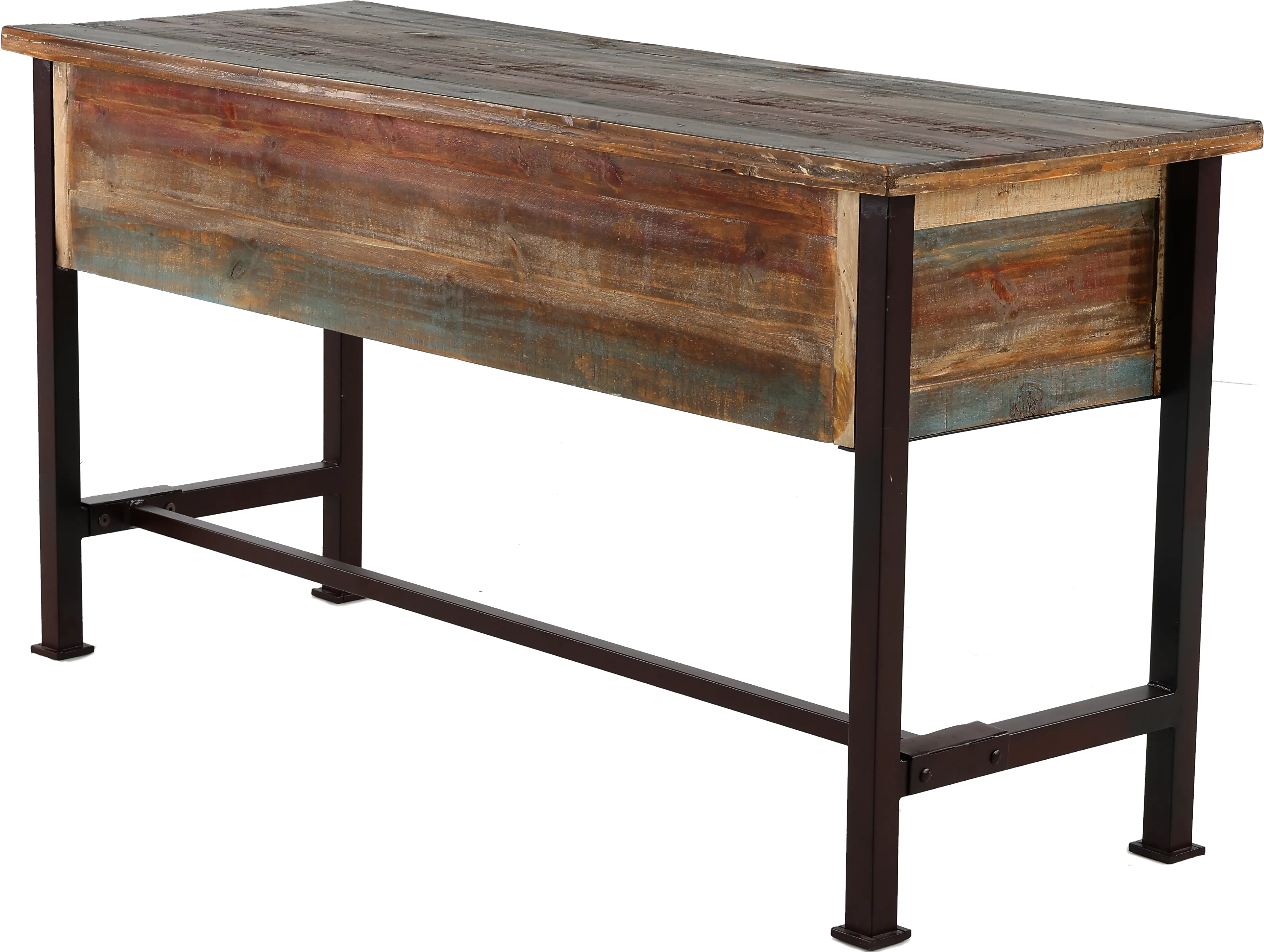 Antique Brown Office Desk-6