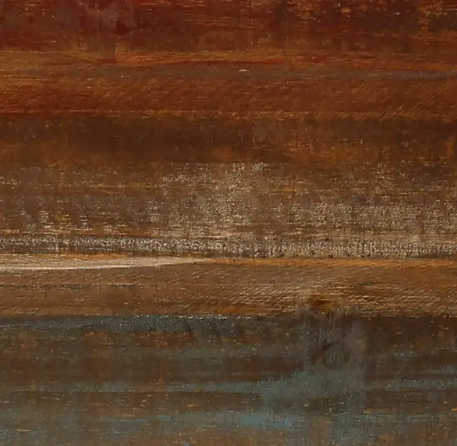 Antique Brown Office Desk-7