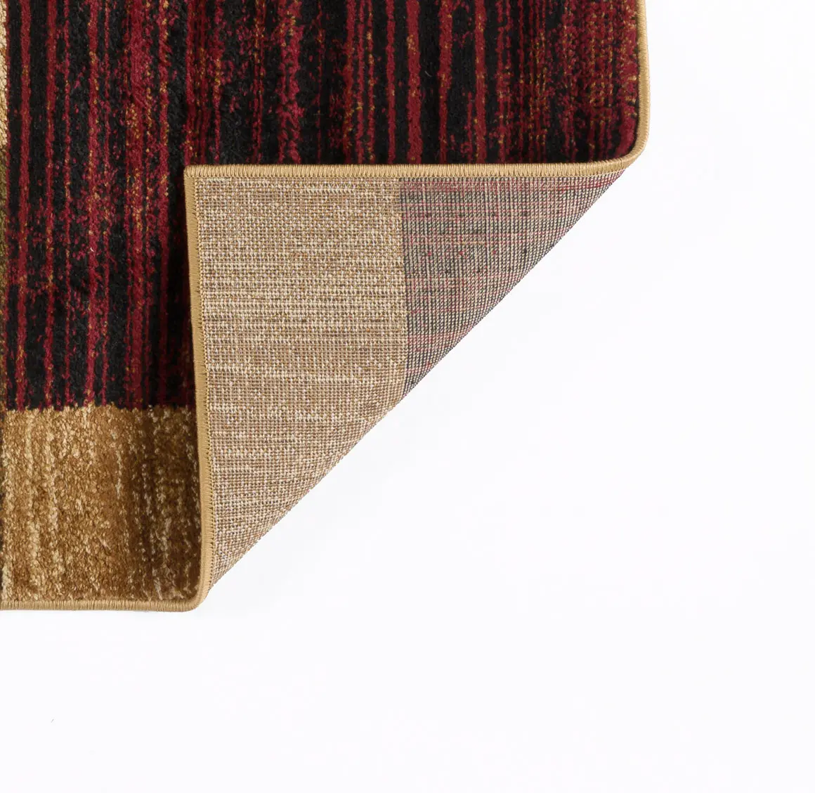 ELG5210SET3 3 Piece Set Brown, Red, and Green Area Rug - Elegance-6