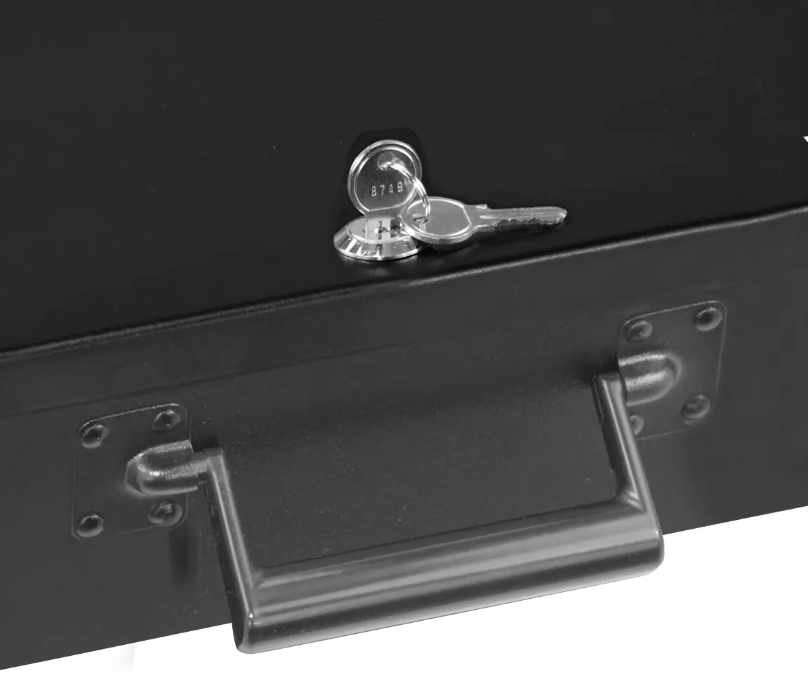 6109 Honeywell 6109 Key Lock Fire Resistant Security Box-2