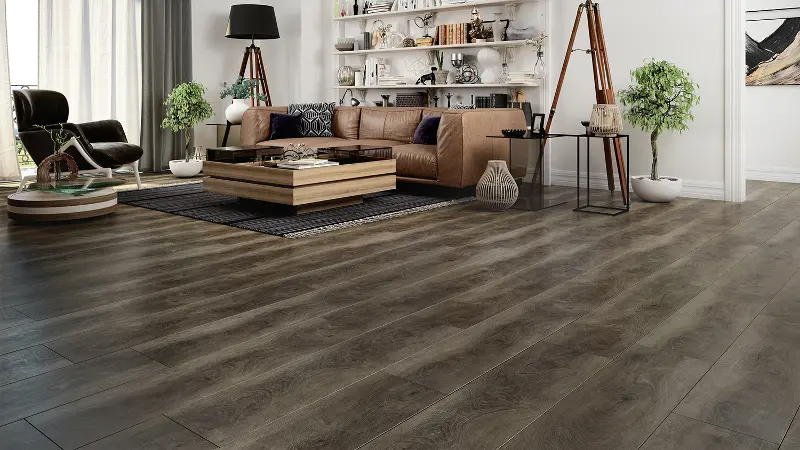 Republic Mountain Oak Luxury Vinyl Plank Flooring - 9 x 60 Inch