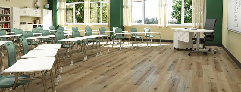 Republic Flooring Woodland Oak Luxury Vinyl Plank Flooring - 7 x 60 Inch