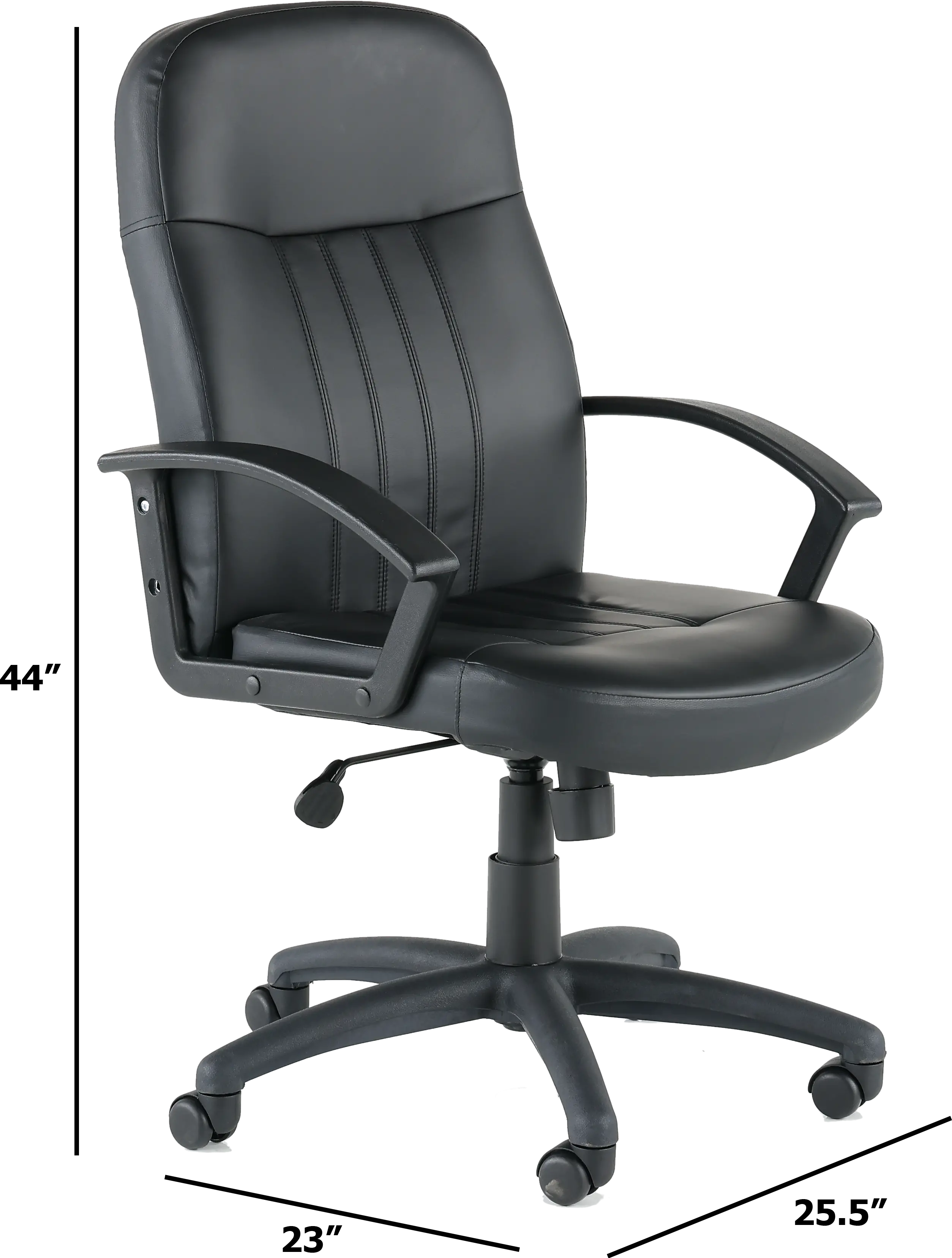 Executive Black Office Chair-4