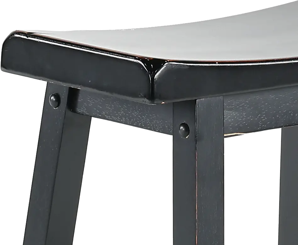 Saddle Black Counter Height Stool-2
