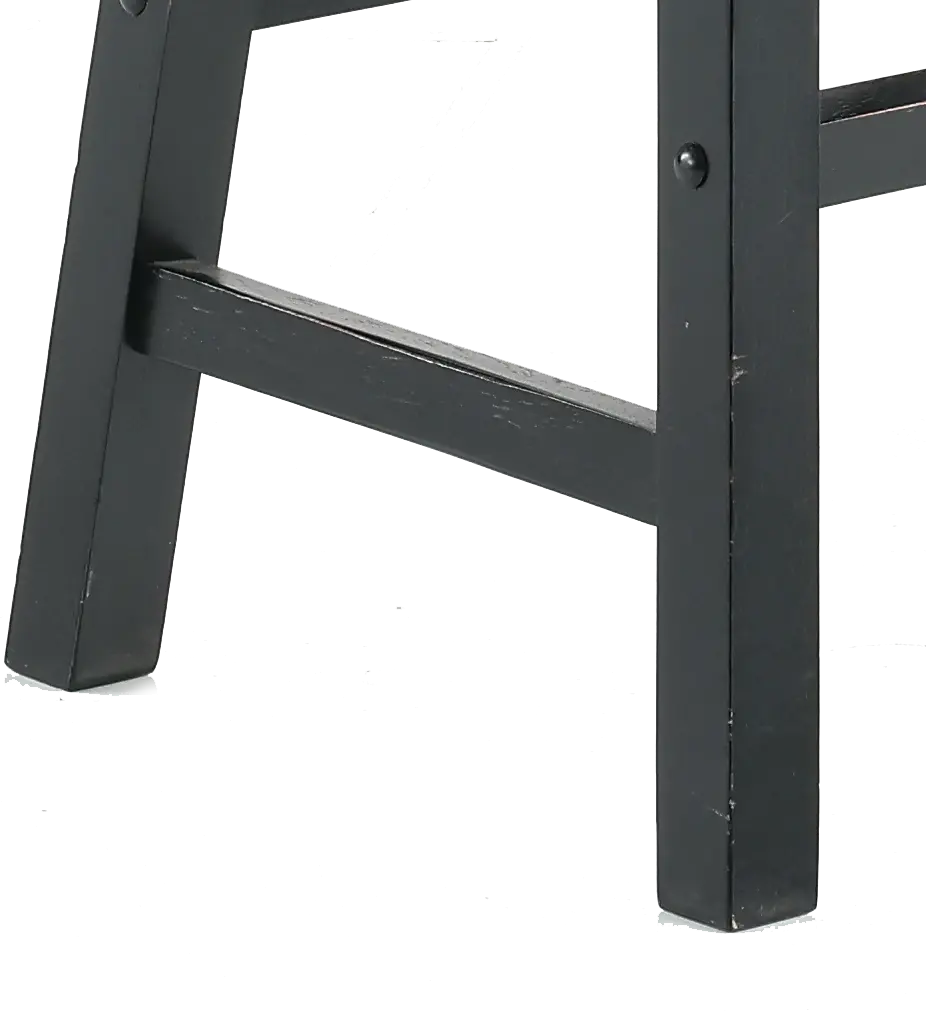 Saddle Black Counter Height Stool-5